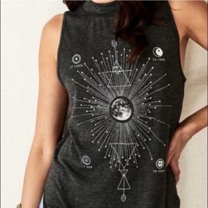 EARTHBOUND Boho Astrology High Low Tank